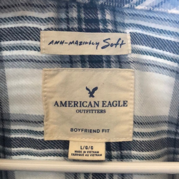 American Eagle flannel button down - Picture 2 of 2
